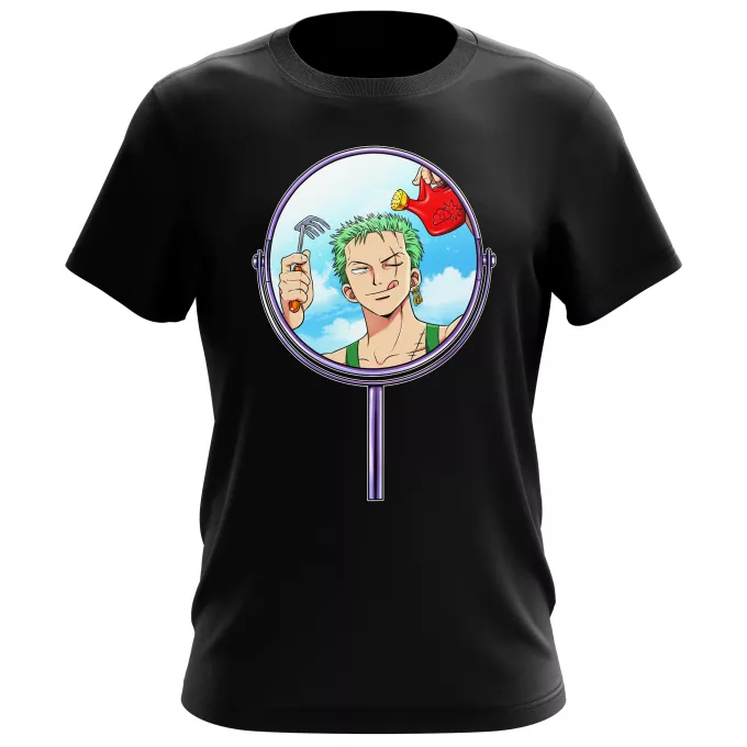 Magliette da Uomini Paoridia One Piece Roronoa Zoro
