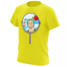 T-shirt Zoro Roronoa « Une coiffure très naturelle... » – Parodie One Piece