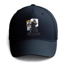 Batman The Dark Knight Kappe “Batman (Rockbell Self Portrait style)” – Parodie auf Batman