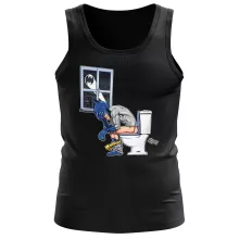 Herren Tank Top – Parodie auf Batman