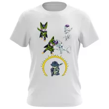 Maglietta Cell “Cell, Freezer and Meruem” – Parodia dei Dragon Ball Z
