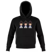 Sweat à capuche Enfant Végéta « Un jeu d'acteur de niveau princier » – Parodie Dragon Ball Z