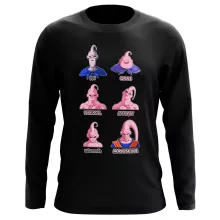T-Shirt à manches longues Boubou « Un sacré caractères... » – Parodie Dragon Ball Z
