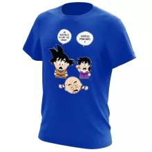 T-shirt Sangoku « Le comique de répétition... » – Parodie Dragon Ball Z