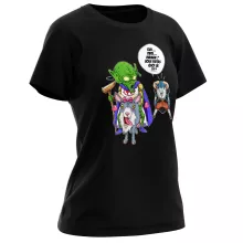 T-shirt Femme Moro « Aux origines du mal... » – Parodie Dragon Ball Super
