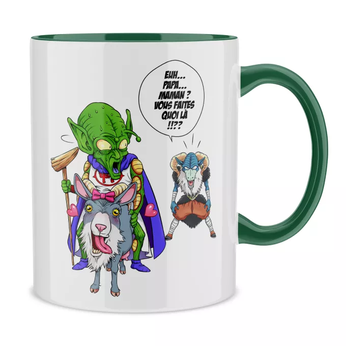 Mugs Parodie Dragon Ball Super Aux origines du mal... - Moro, Le Très-Haut