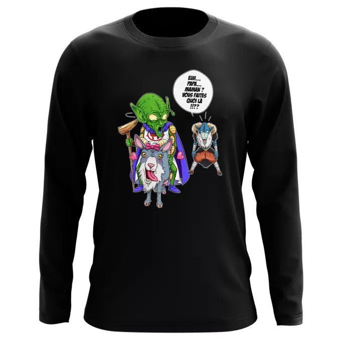 T-Shirts manches longues Parodie Dragon Ball Super Aux origines du mal... - Moro, Le Très-Haut