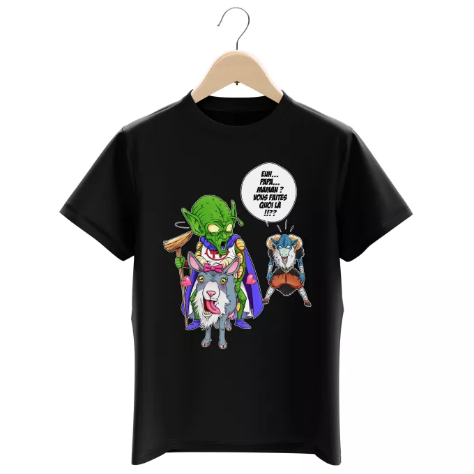 T-shirts Enfants Garçons Parodie Dragon Ball Super Aux origines du mal... - Moro, Le Très-Haut