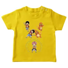 Camisetas bebé Parodias de manga