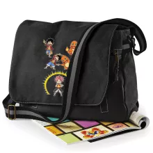 Natsu Messenger Bag “Natsu, Luffy and Charmander” – Pokémon parody