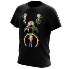 Natsu T-shirt “Natsu, Lolonoa Zoro en Ryomen Sukuna (Yuji Itadori)” – One Piece parodie