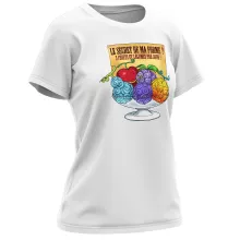 T-shirt Femme Fruit « 5 Fruits et légumes par jour » – Parodie One Piece