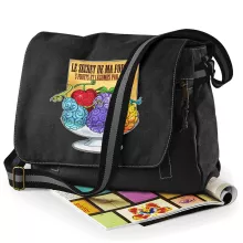 Sac à bandoulière Fruit « 5 Fruits et légumes par jour » – Parodie One Piece