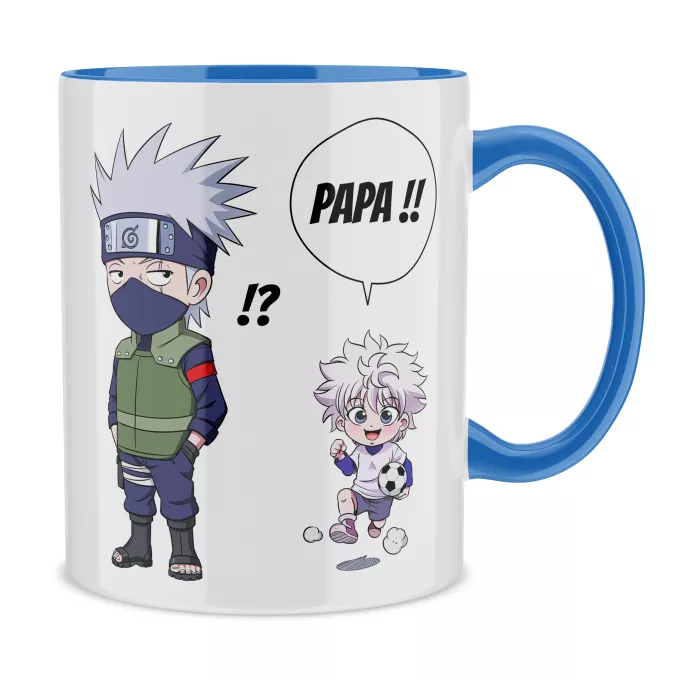 Mugs Parodie Naruto Papa Ninja ! - Kakashi, Kirua