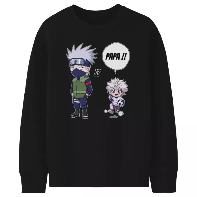 Pulls Enfants Parodie Naruto Papa Ninja ! - Kakashi, Kirua