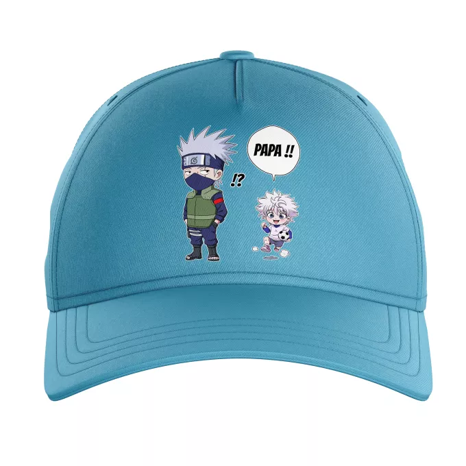 Casquettes Enfants Parodie Naruto Papa Ninja ! - Kakashi, Kirua