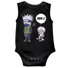 Body bébé Kakashi « Papa Ninja ! » – Parodie Naruto