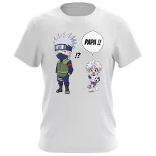 T-shirt Kakashi « Papa Ninja ! » – Parodie Naruto