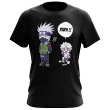 T-shirt Kakashi « Papa Ninja ! » – Parodie Naruto