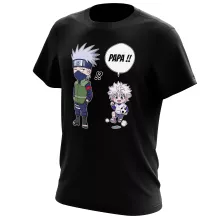 T-shirt Kakashi « Papa Ninja ! » – Parodie Naruto