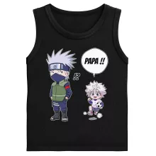 Débardeurs Enfants Kakashi « Papa Ninja ! » – Parodie Naruto