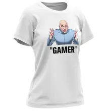 Doctor Evil Women T-shirt “Gamer...” – Austin Powers parody