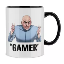 Mug Docteur Denfer « Gamer... » – Parodie Austin Popowers