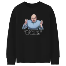 Dr Evil Kinder Pullover “Gamer...” – Parodie auf Austin Powers