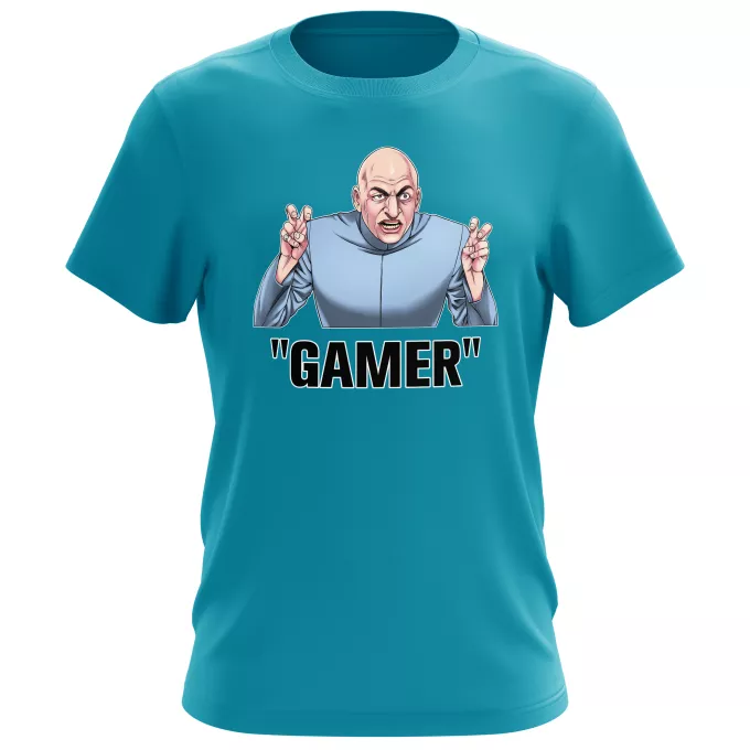 T-shirts för män Parodi Austin Powers Gamer... - Dr Evil