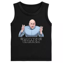 Camisetas de tirantes Niños Dr Evil “Gamer...” – Parodia de Austin Powers