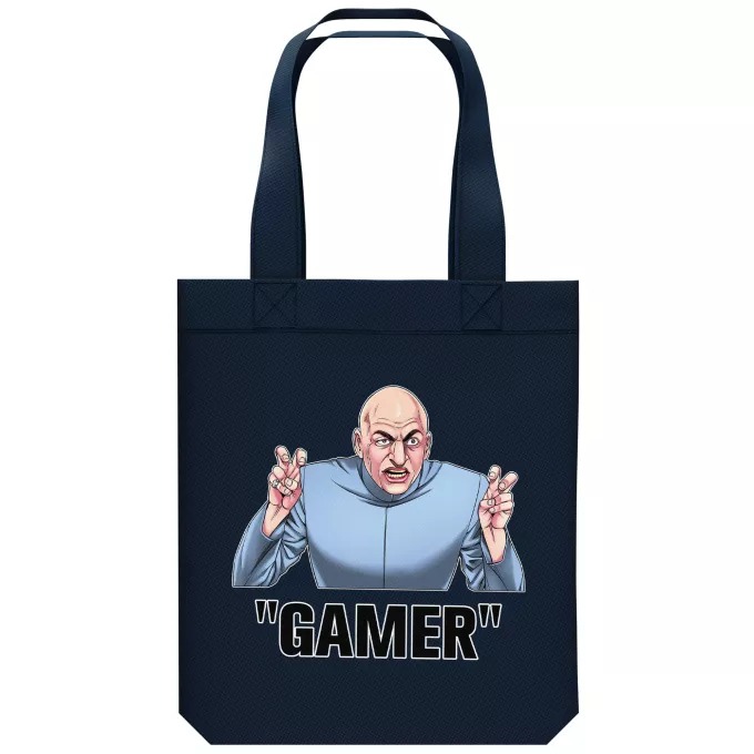 Ekologisk bomullsväska (Tote Bag) Parodi Austin Powers Gamer... - Dr Evil