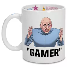 Dr Evil Mugg “Gamer...” – Parodi Austin Powers
