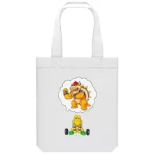 totebag Koopa Troopa « Turtle Fitness » – Parodie Super Mario