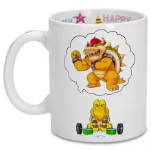 Mug Koopa Troopa « Turtle Fitness » – Parodie Super Mario