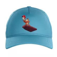 Casquette Enfant Donkey Kong « Le Cycle de la vi...déoludique ! » – Parodie Super Mario