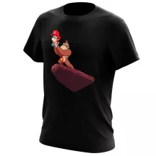 Donkey Kong T-Shirt “Donkey Kong and Baby Mario” – Super Mario parody