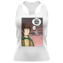 Débardeur Femme Gandalf « Fuyez, pauvre fou !! » – Parodie One-Punch Man