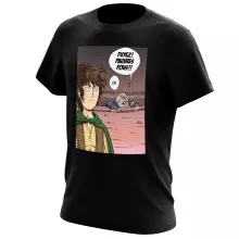 T-shirt Gandalf « Fuyez, pauvre fou !! » – Parodie One-Punch Man