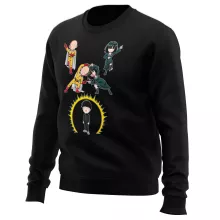 Shigeo Kageyama Pullover “Shigeo kageyama aka Mob, Saitama und Fubuki” – Parodie auf One-Punch Man