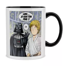 Mug Dark Vador « Une révélation choquante... ou pas ! » – Parodie One-Punch Man
