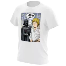 T-shirt Dark Vador « Une révélation choquante... ou pas ! » – Parodie One-Punch Man
