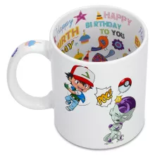 Mug Sacha « Un Mewtwo sauvage apparait... Ou pas! » – Parodie Pokémon