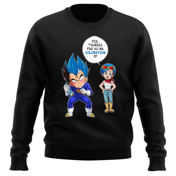 Pulls Parodie Dragon Ball Super Le Secret du Super Saiyan Blue - Végéta, Bulma