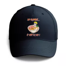 Casquette Naruto Uzumaki « Le Ramen... C'est la vie ! » – Parodie Naruto