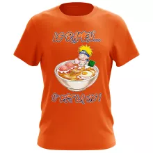 T-shirt Naruto Uzumaki « Le Ramen... C'est la vie ! » – Parodie Naruto