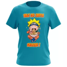 T-shirt Naruto Uzumaki « Le Maître du Talk no Jutsu ! » – Parodie Naruto