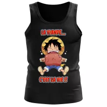 Débardeur Luffy « La Viande... C'est la vie ! » – Parodie One Piece