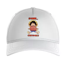 Casquette Enfant Luffy « La Viande... C'est la vie ! » – Parodie One Piece