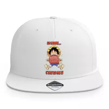 Casquette Luffy « La Viande... C'est la vie ! » – Parodie One Piece