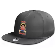 Casquette Luffy « La Viande... C'est la vie ! » – Parodie One Piece